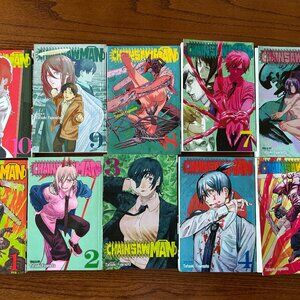 Chainsaw Man Manga Set: Includes volumes 1-11